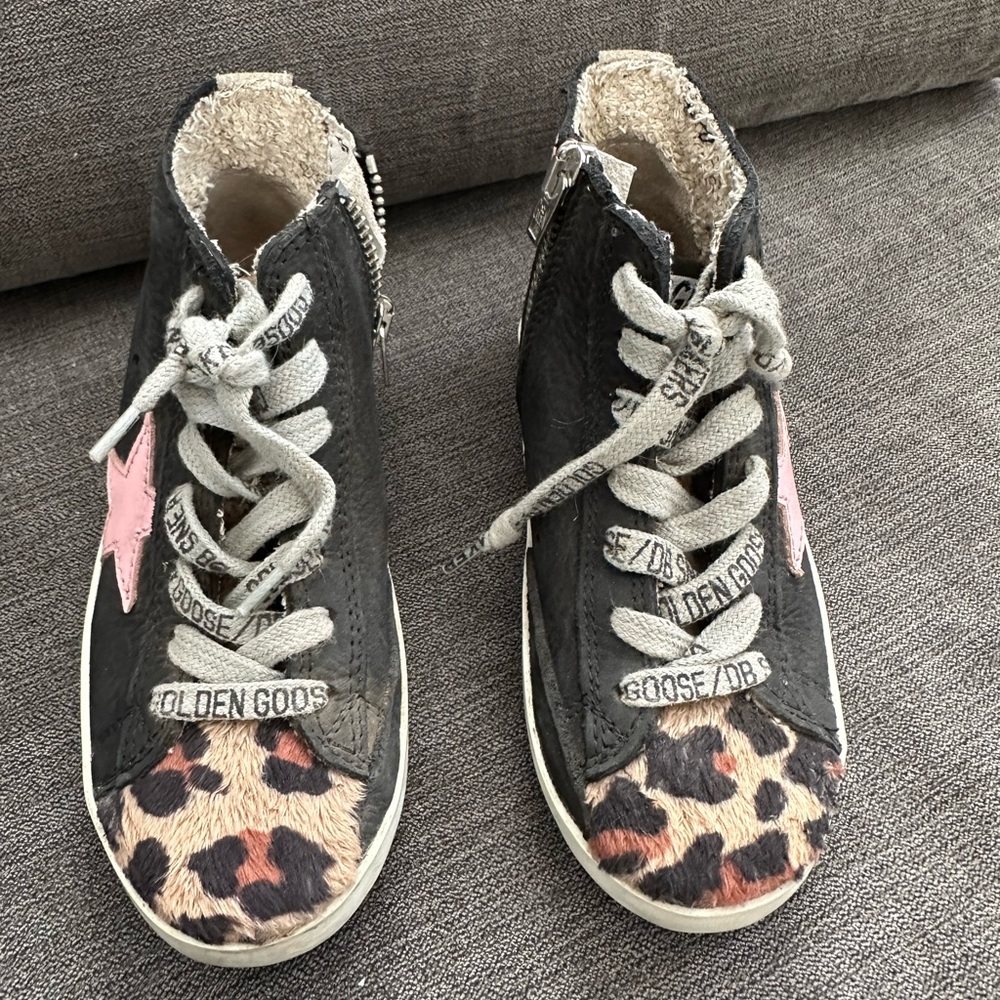 Authentic ♥️EUC Golden Goose Print HighTops - Picture 2 of 6